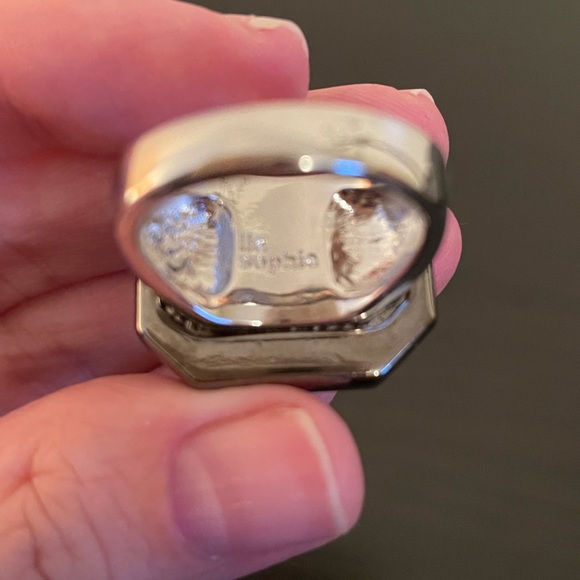 Cocktail Ring silver 8.5 Lia Sophia - Picture 4 of 7